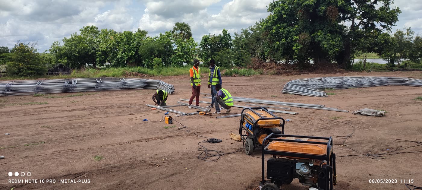 Serre de démonstration de 250 m² (Serre Ivoire)